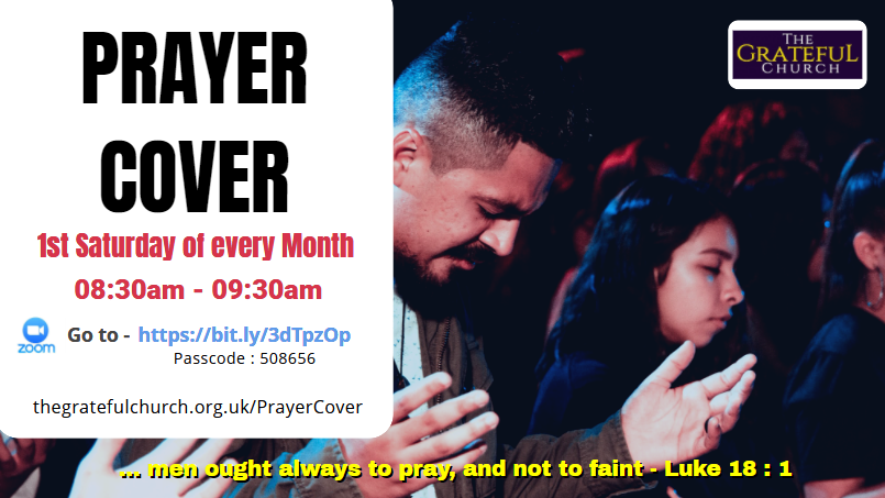 Prayer Cover @ The Grateful Church RCCG