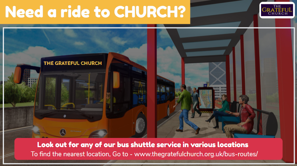Church Bus - The Grateful Church RCCG