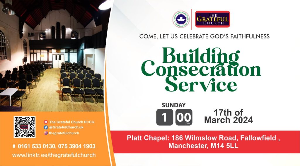 Platt Chapel - Building Consecration Service