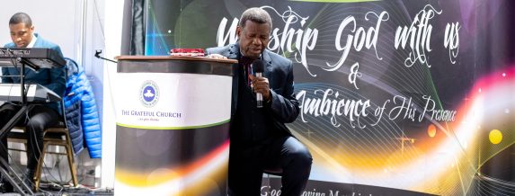 Pastor Adeboye at RCCG, The Grateful Church, Manchester